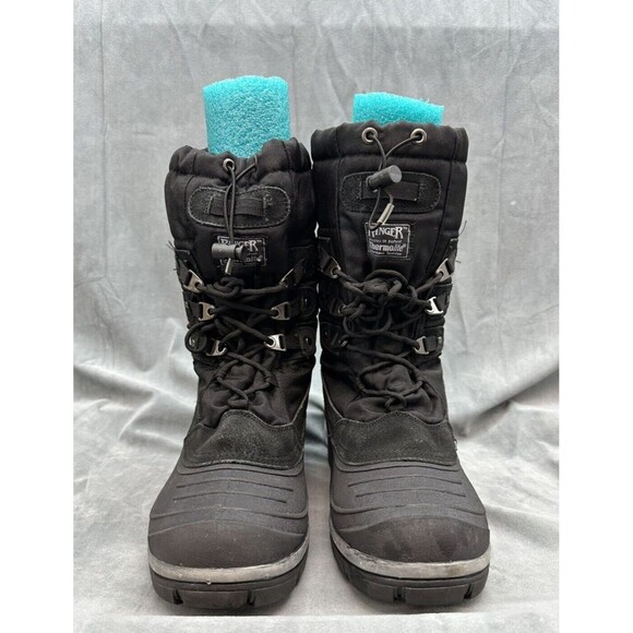 Ranger Insulated Winter Boots Thermolite Lined Lace Up Black Mens 12 Snow - Picture 5 of 13